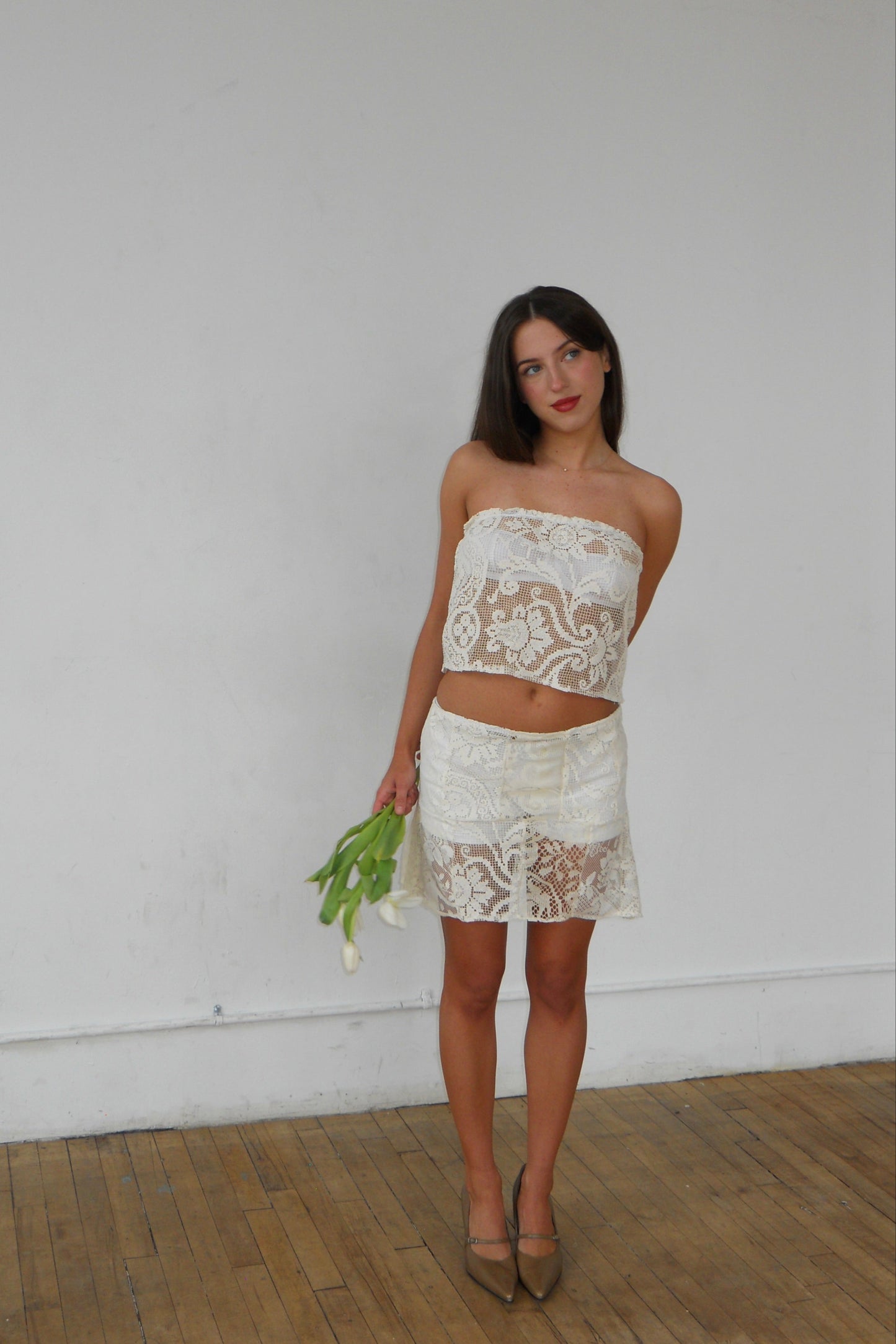 Filet Lace Blouse