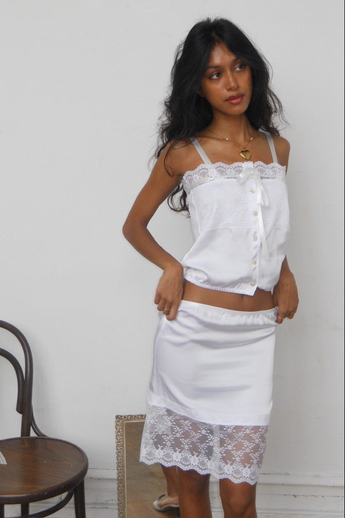 Sol Skirt in Ivory